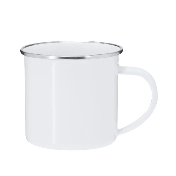 Tasse métal personnalisable avec un logo par sublimation