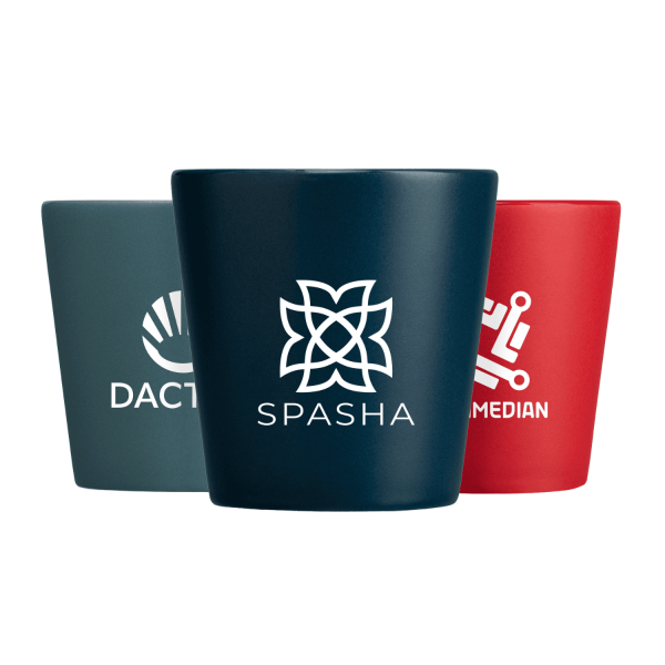 Tasse à café publicitaire en céramique