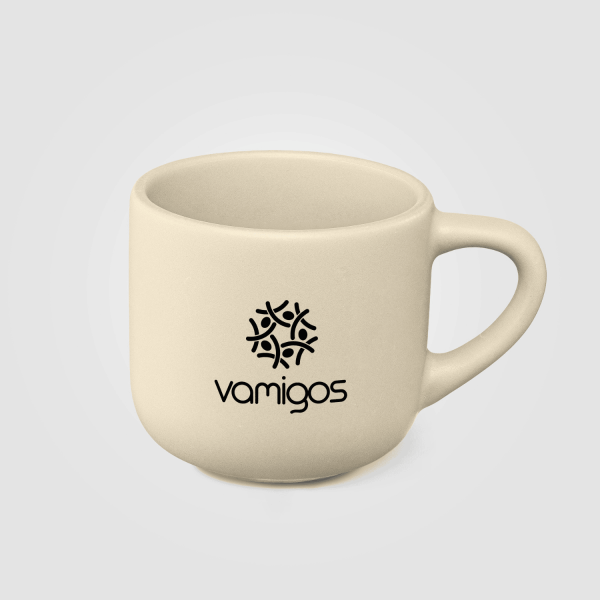 Tasse espresso personnalisée Alba en céramique - 90 ml