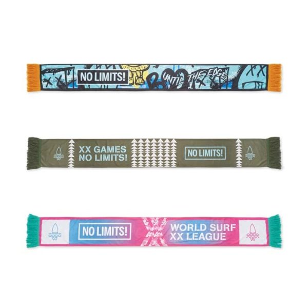 Echarpe polyester entièrement personnalisée - 85 gr/m²