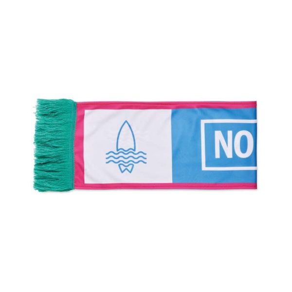 Echarpe polyester entièrement personnalisée - 85 gr/m²