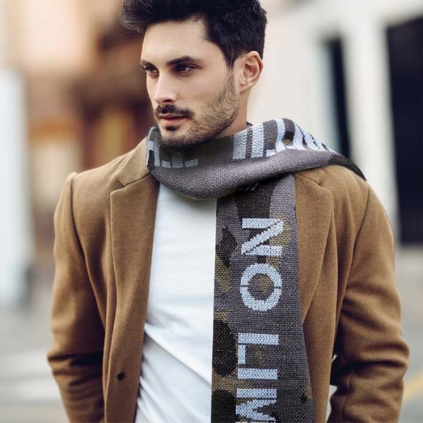 Echarpe acrylique entièrement personnalisée - 170 gr/m²