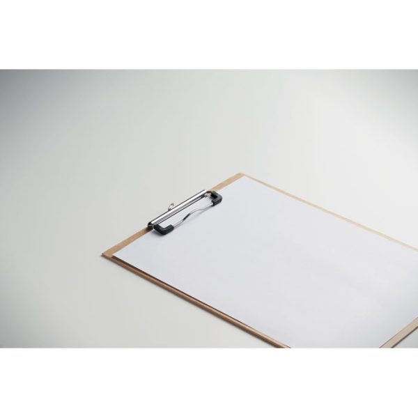 Porte bloc à pince A4 en carton personnalisable