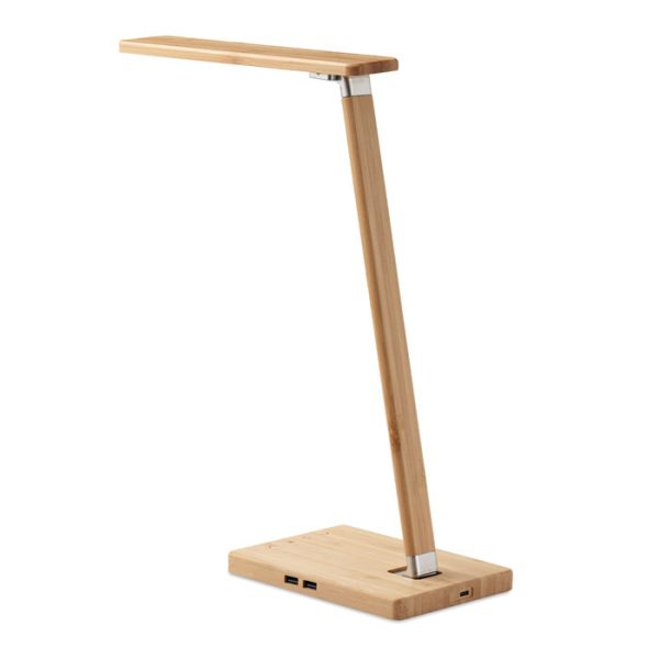 Lampe de bureau personnalisée avec chargeur sans fil 10W