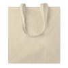Tote bag personnalisé en coton avec soufflet 140 gr/m²