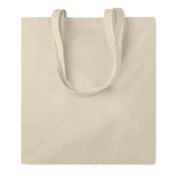 Tote bag personnalisé en coton avec soufflet 140 gr/m²