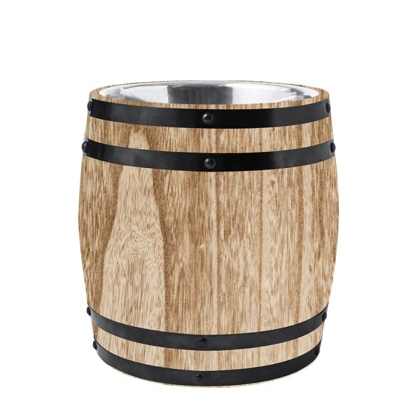 Seau glaçons en bois personnalisable - 3 litres