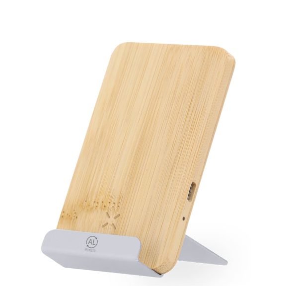 Chargeur bambou et aluminium recyclé - 15 W