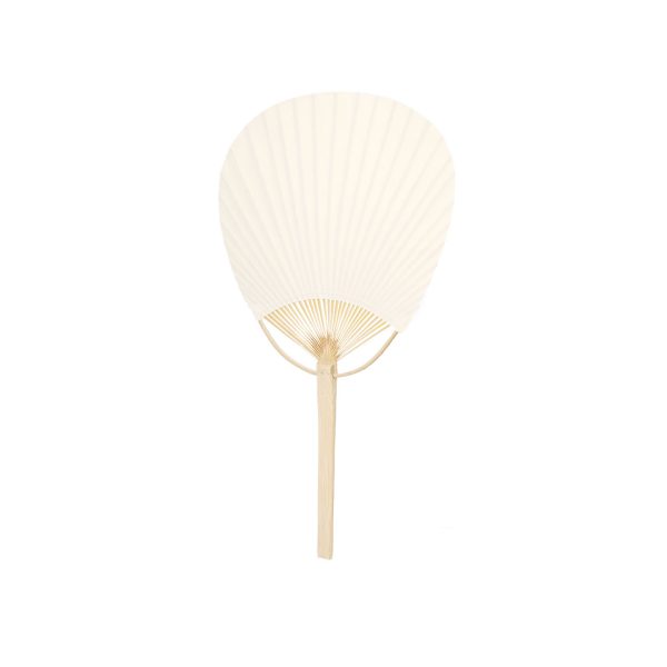 Eventail bambou et papier personnalisable