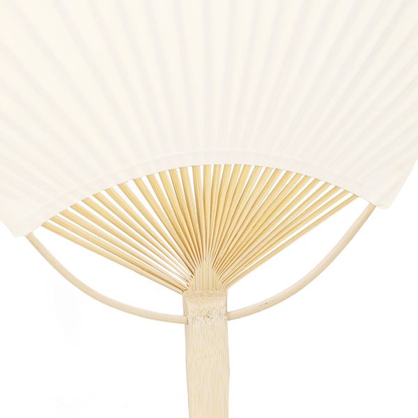 Eventail bambou et papier personnalisable