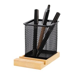 Porte stylo personnalisable avec support de téléphone