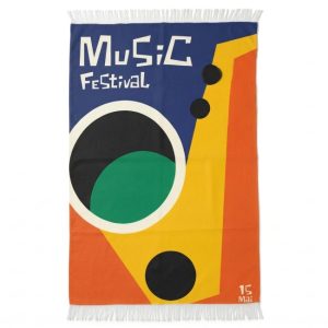 Fouta entièrement personnalisée et fabriquée en Espagne