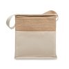 Sac isotherme glacière personnalisable en jute - 3 litres