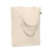 Tote bag personnalisable coton bio avec soufflet 270 gr/m²