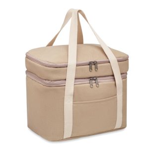 Sac isotherme personnalisable en toile et coton 320 gr/m²