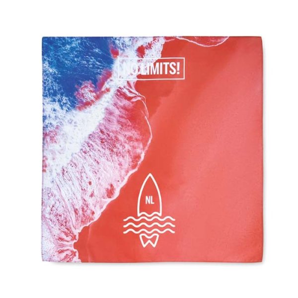 Bandana en polycoton entièrement personnalisable