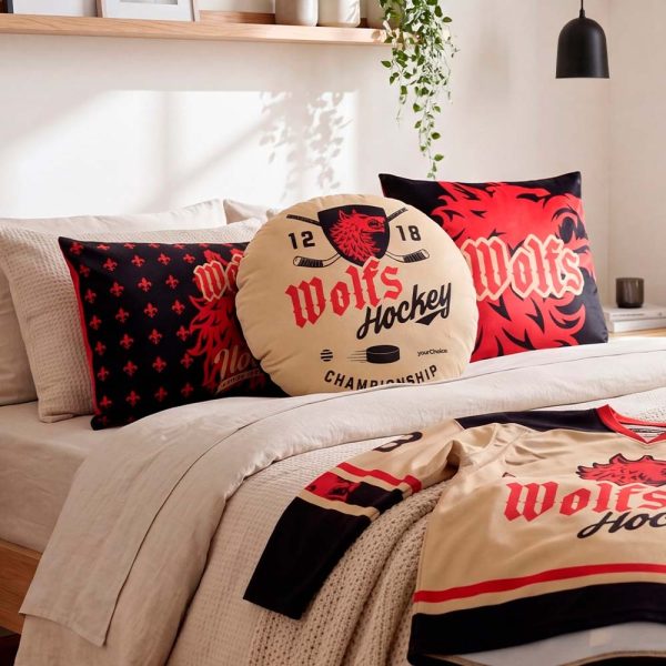 Housse de coussin rectangulaire personnalisable