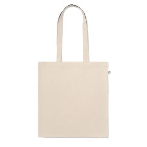 Tote bag coton recyclé - 140 gr/m² Beige personnalisé