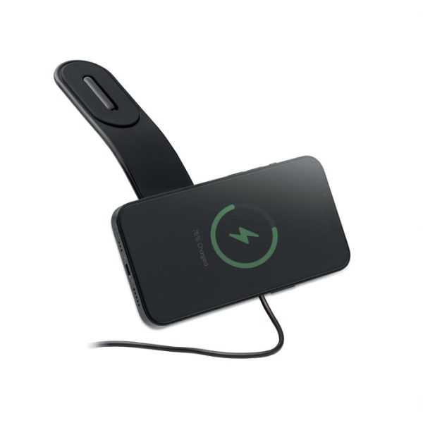 Chargeur voiture sans fil 15W magnétique personnalisé