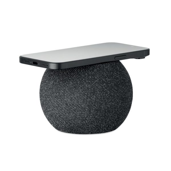 Enceinte Bluetooth 3W avec chargeur 15W sans fil personnalisé