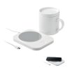 Chargeur sans fil chauffe-tasse 2 en 1 - 15W personnalisé