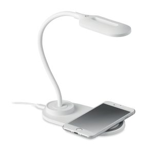 Lampe de bureau tactile avec chargeur sans fil - 10W personnalisé