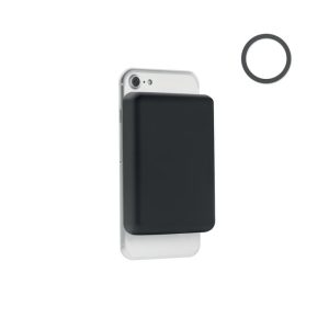 Chargeur sans fil magnétique 15W et powerbank 5000 mAh personnalisé