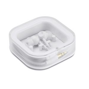 Ecouteurs en silicone avec câble 120 cm personnalisé