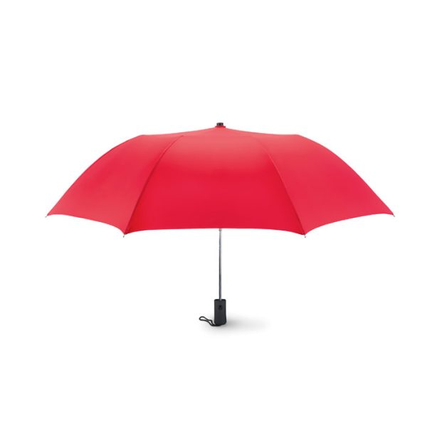 Parapluie ouverture auto. Rouge personnalisé