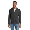 Veste zippée à capuche unisexe - 260 gr/m² Anthracite Chine personnalisé