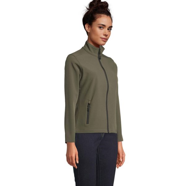 Veste softshell publicitaire pour femme 280 gr/m²