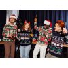 Pull de Noël tricoté S-M personnalisé