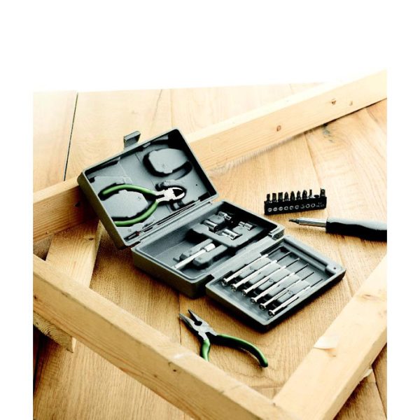 Set d'outils de bricolage 25 pièces personnalisé