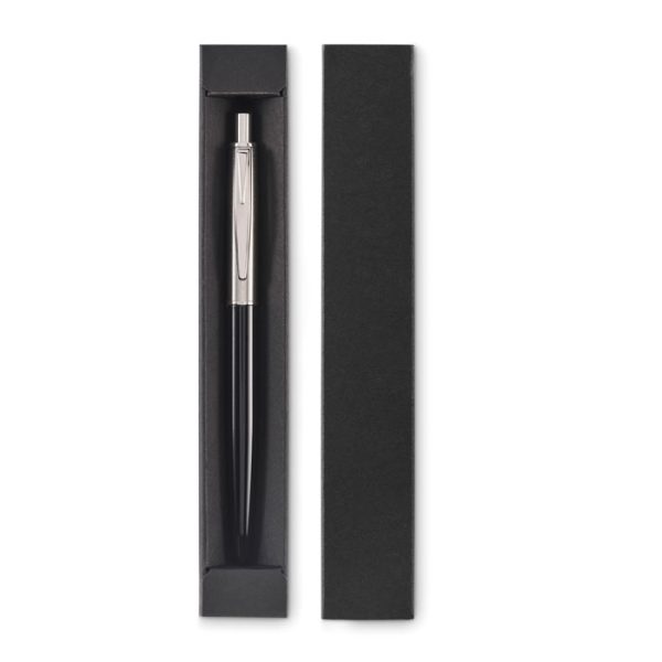 Stylo à bille design en acier inoxydable recyclé personnalisé