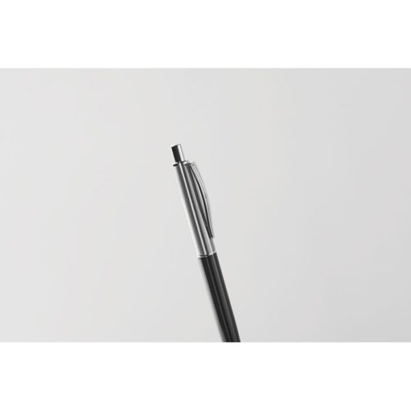 Stylo à bille design en acier inoxydable recyclé personnalisé