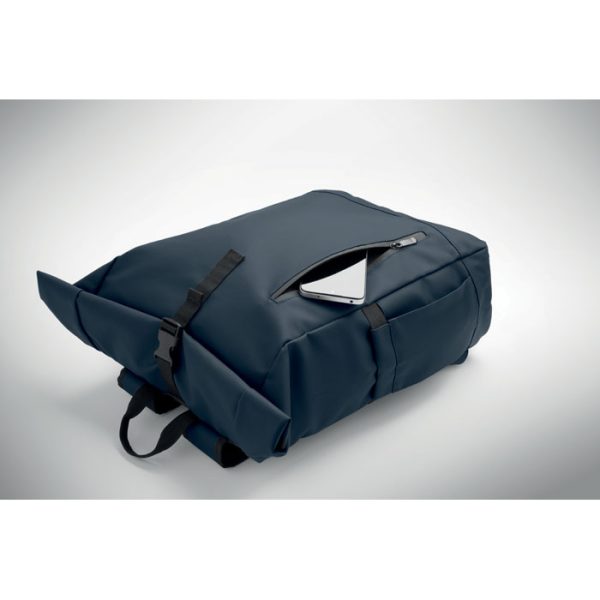 Sac à dos polyester avec dos renforcé personnalisé