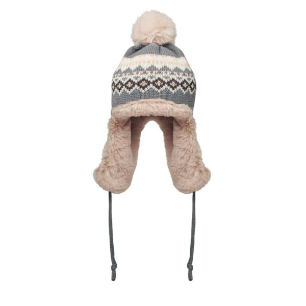 Bonnet chaud tricoté en fibre acrylique personnalisé