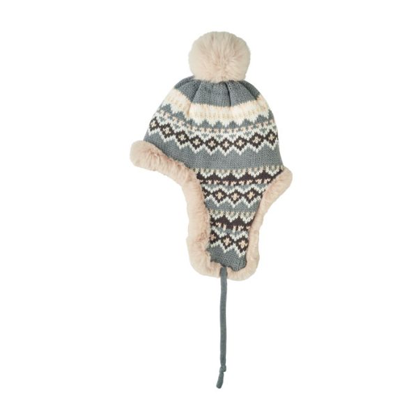 Bonnet chaud tricoté en fibre acrylique personnalisé