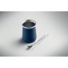 Tasse inox à yerba maté double paroi personnalisé