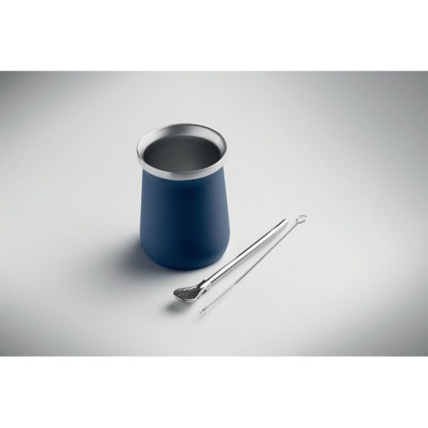 Tasse inox à yerba maté double paroi personnalisé