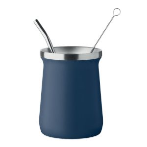 Tasse inox à yerba maté double paroi personnalisé