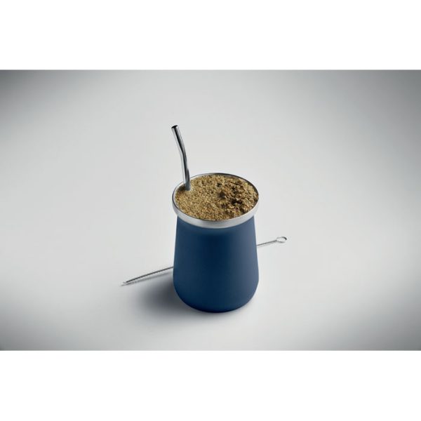 Tasse inox à yerba maté double paroi personnalisé