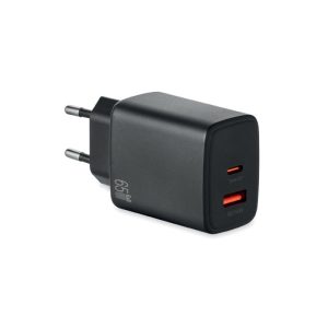 Chargeur mural 65 W USB-A et C personnalisé