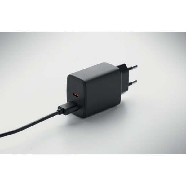 Chargeur mural 65 W USB-A et C personnalisé