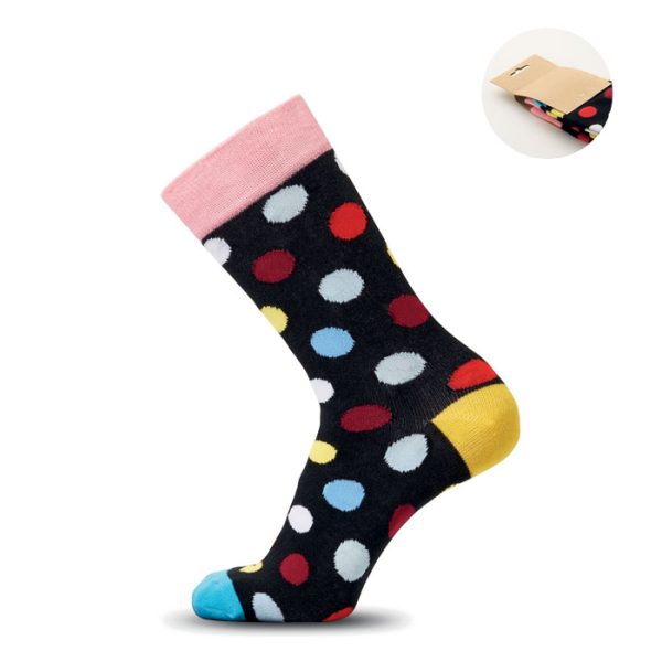 Chaussettes motifs colorés - 38 à 42 personnalisé