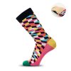 Chaussettes motifs colorés - 43 à 46 personnalisé