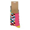 Chaussettes motifs colorés - 43 à 46 personnalisé