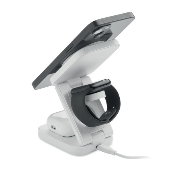 Station de charge pliable 3-en-1 personnalisé