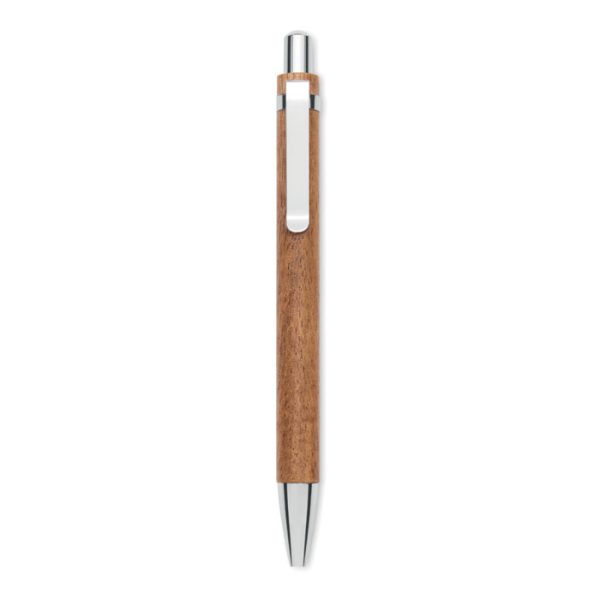 Stylo bille en bois d'acacia personnalisé