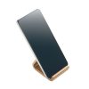 Support de téléphone en bois de noyer et peuplier personnalisé